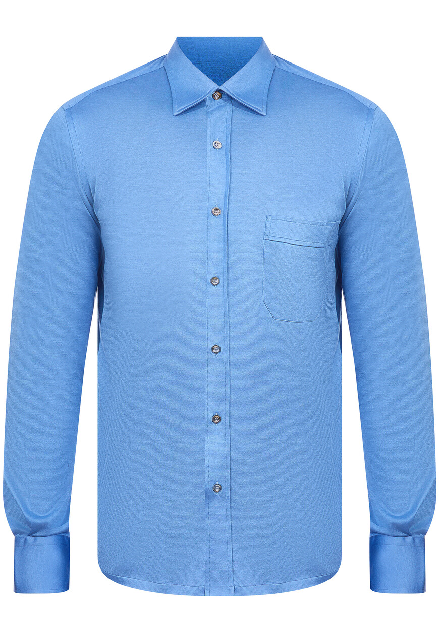 

Рубашка Трикотажная Stefano Ricci, Голубой