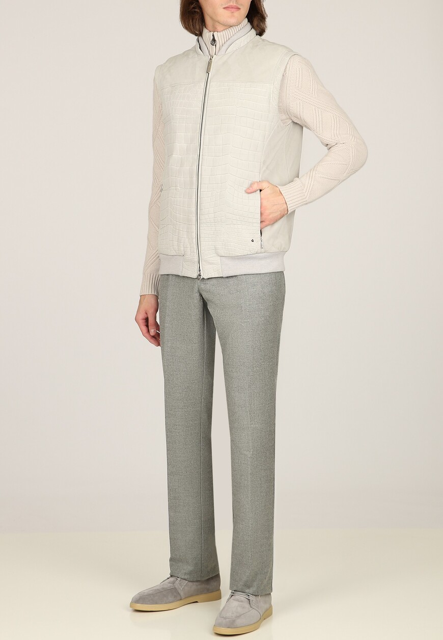 жилет  от бренда stefano ricci вид слева