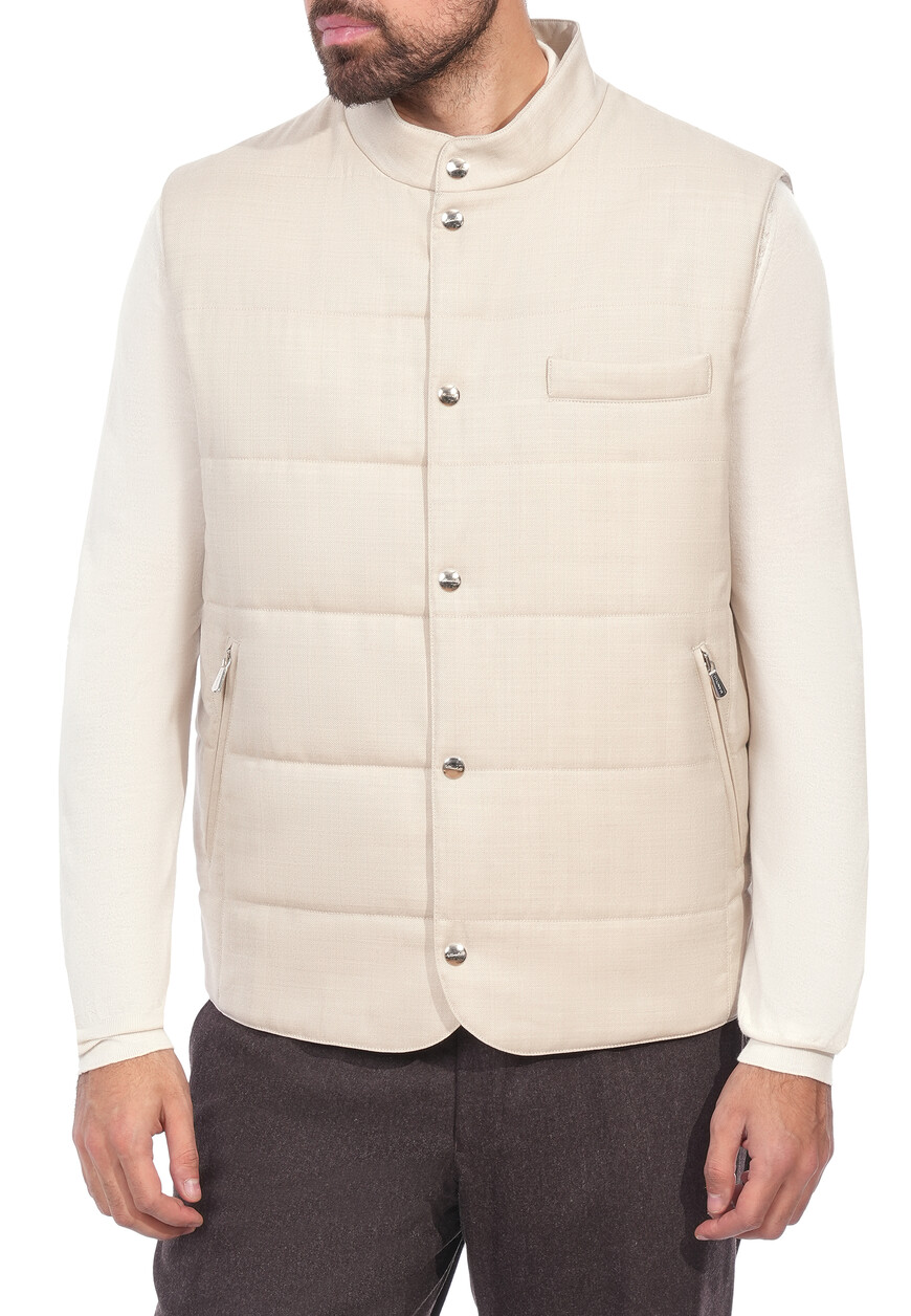 жилет  из италии вид сбоку