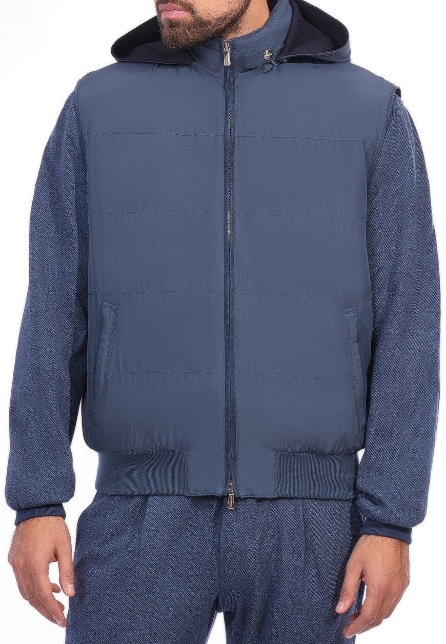 жилет  из италии вид сбоку