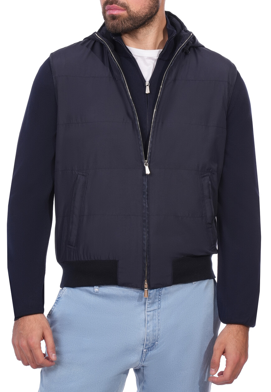 жилет  из италии вид сбоку