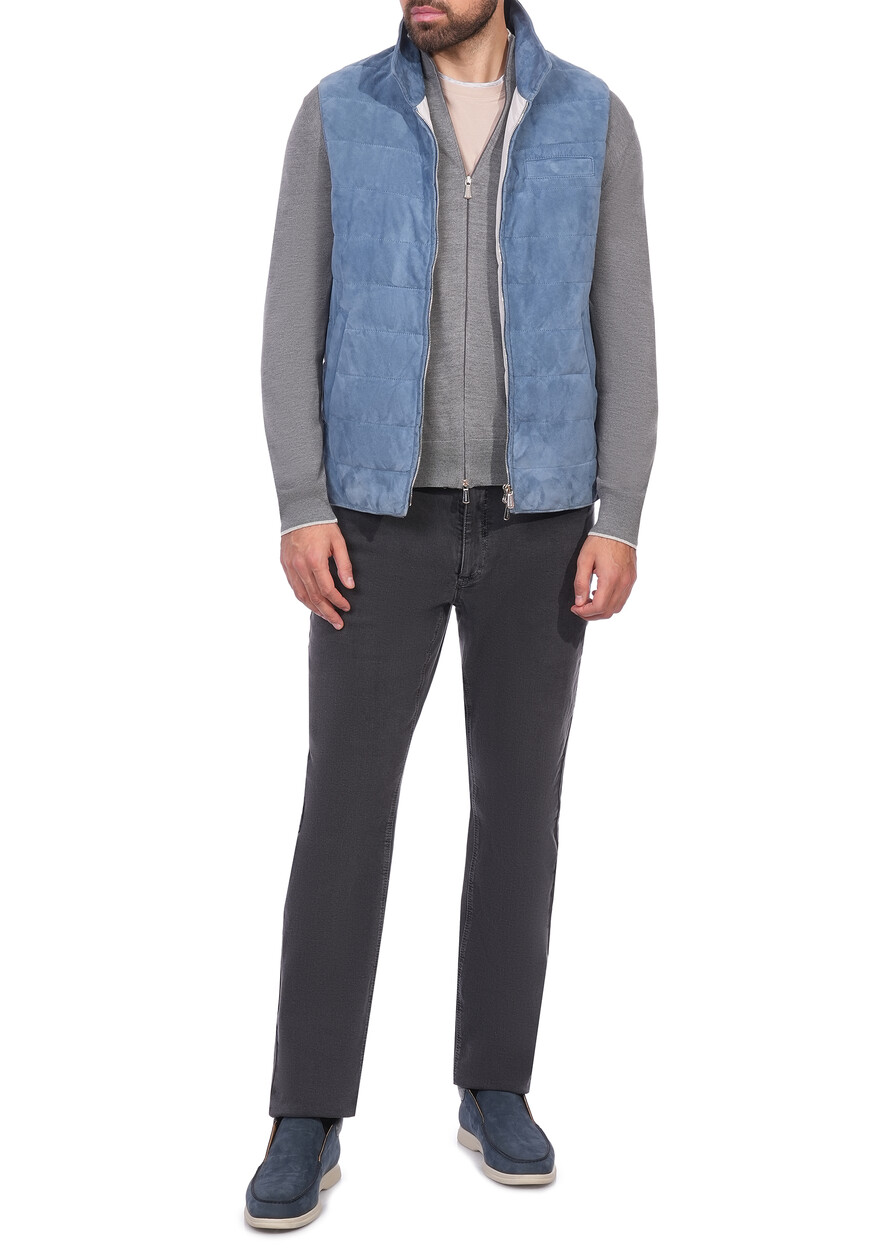 жилет  от бренда mandelli вид слева