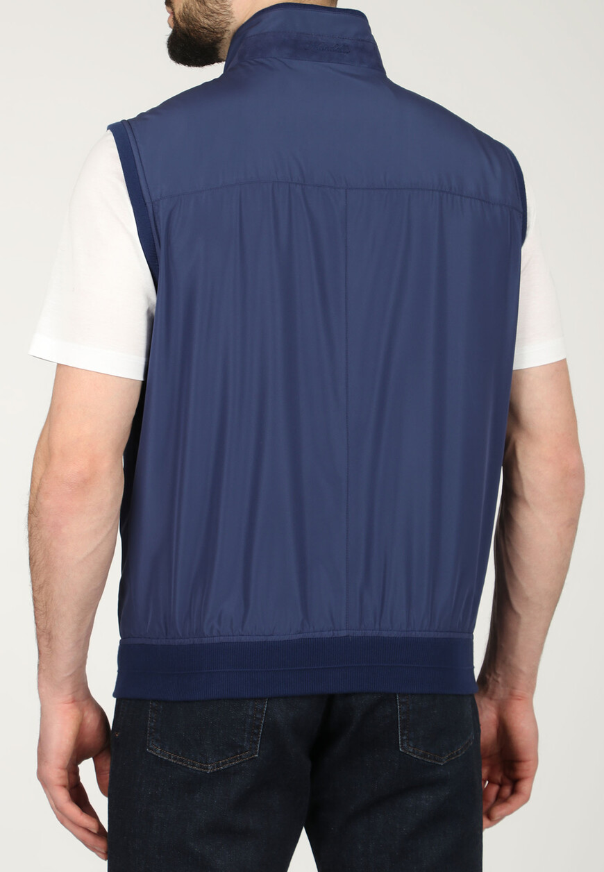 жилет  из италии вид сбоку