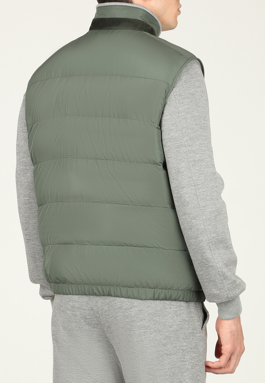 жилет  из италии вид сбоку