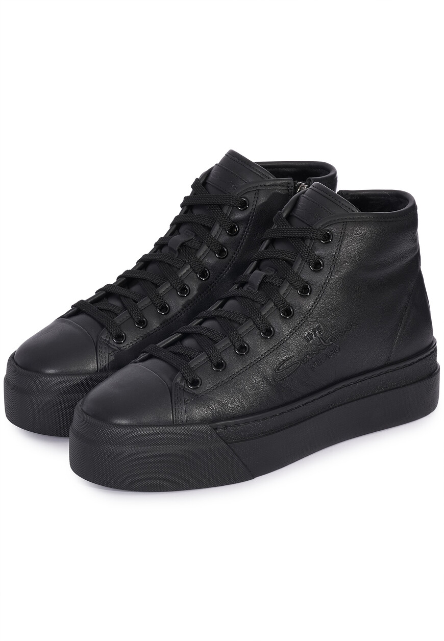 

Хайтопы Santoni, Черный
