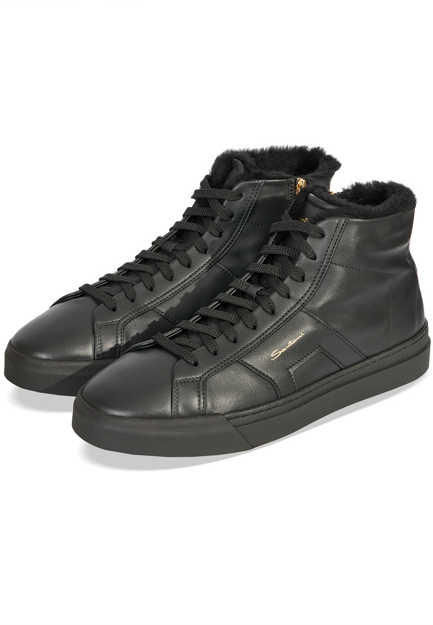 

Кеды Santoni, Черный