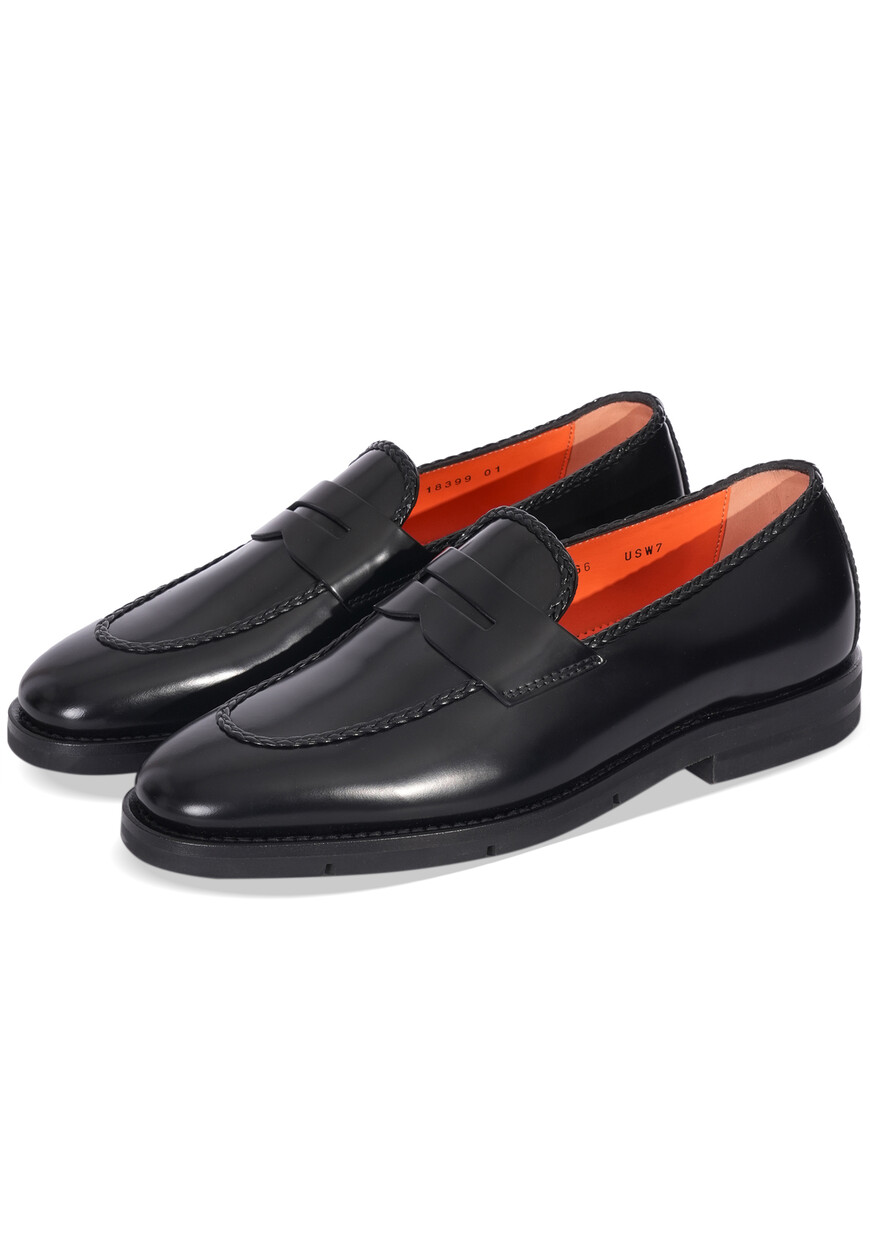 

Лоферы Santoni, Черный