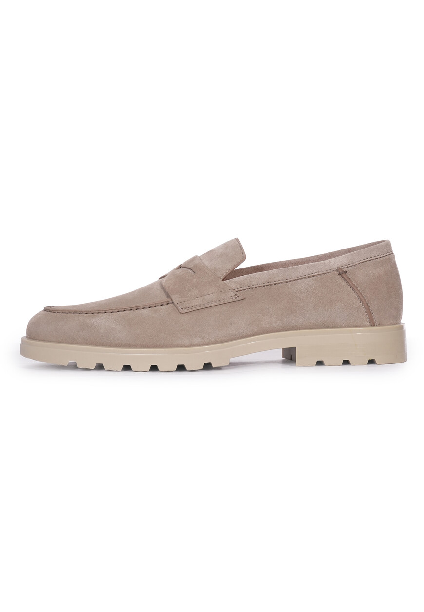 

Лоферы Santoni, Серый