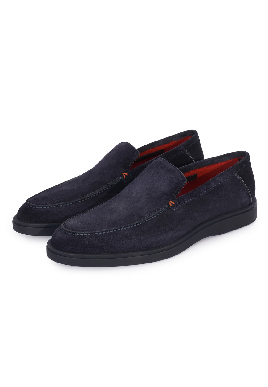 

Лоферы Santoni, Синий
