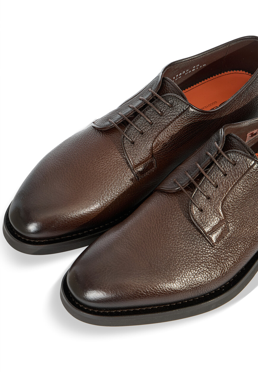 

Оксфорды Santoni, Коричневый