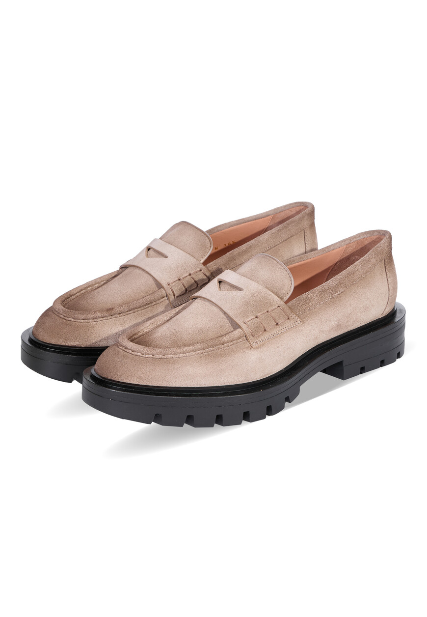 

Лоферы Santoni, Серый