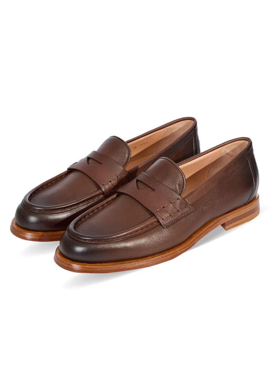 

Лоферы Santoni, Коричневый