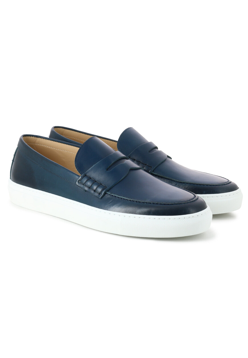 

Слипоны Corneliani, Синий