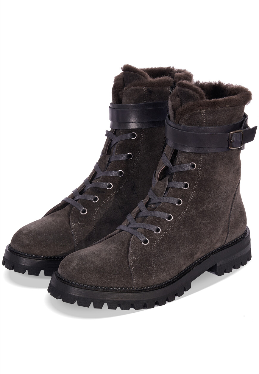 

Ботинки Eleventy, Серый