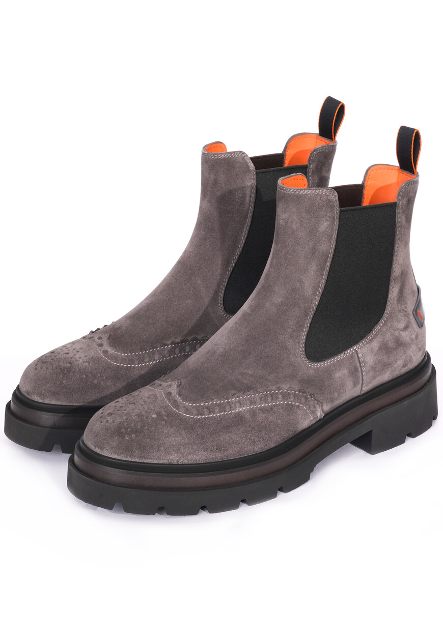 

Полуботинки Santoni, Серый