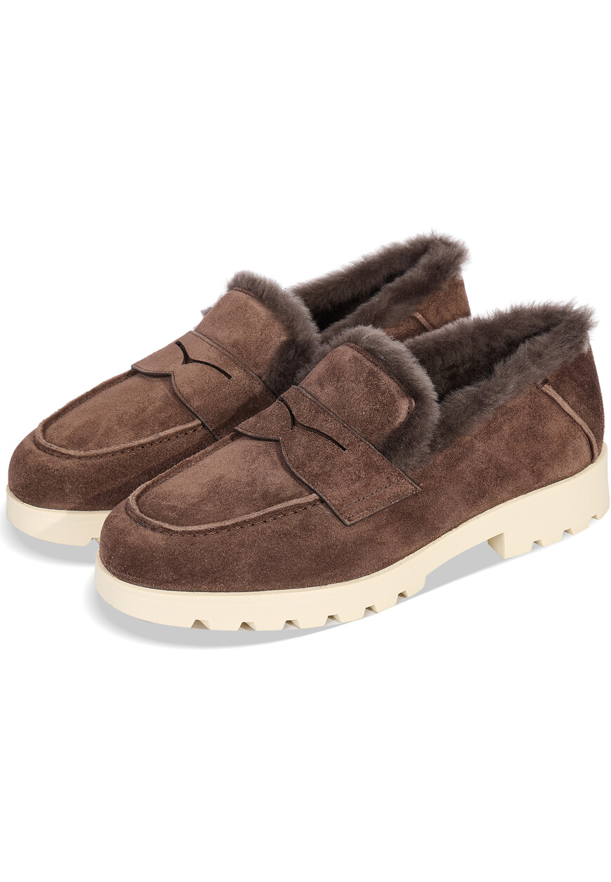 

Лоферы Santoni, Коричневый
