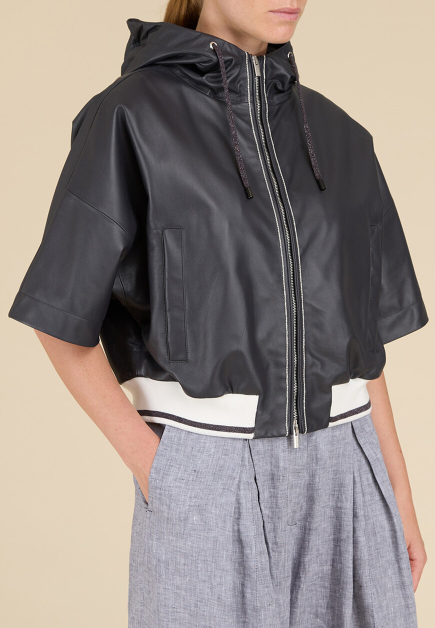 

Кожаная Куртка Peserico, Синий