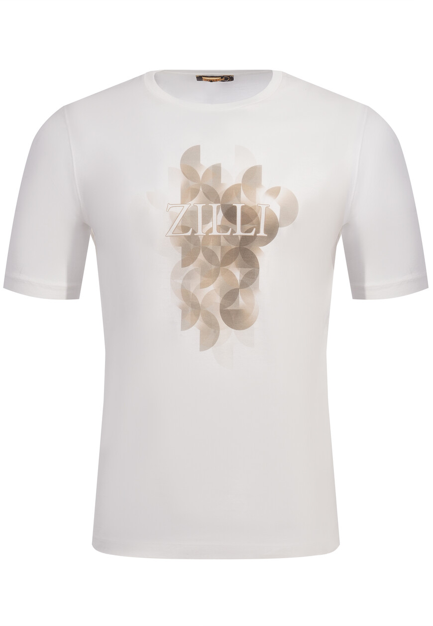 

Футболка Zilli, Бежевый