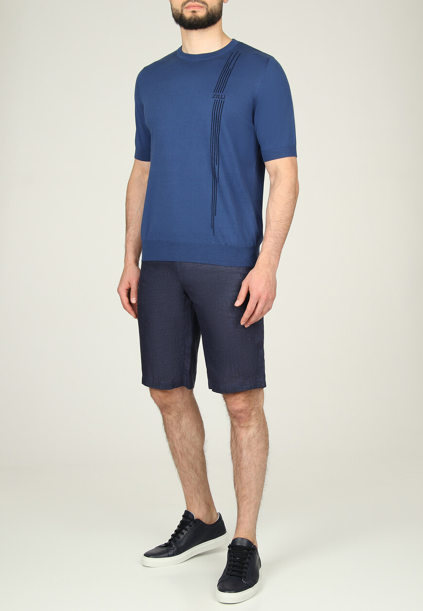 

Футболка Zilli, Синий