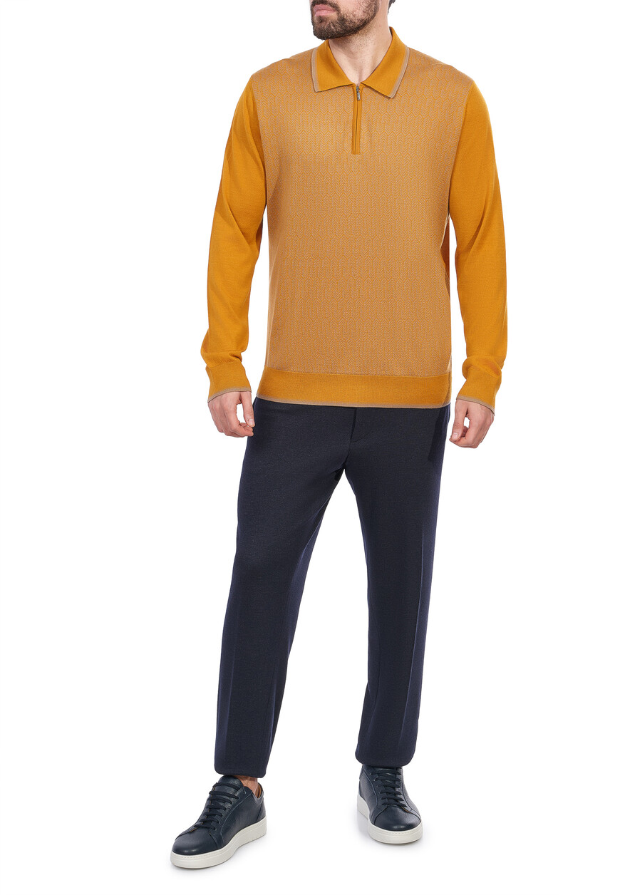 поло длинный рукав  KZP001M0230VHE000 по акции