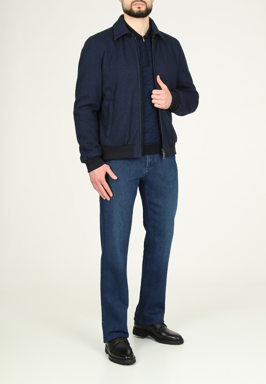 бомбер  от бренда zilli вид слева