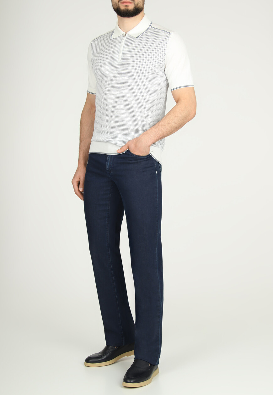 джинсы  от бренда zilli вид слева