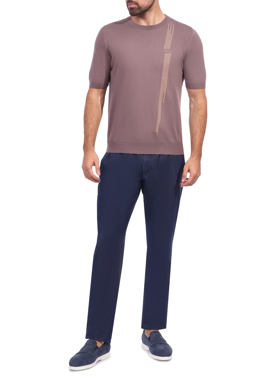 джинсы  от бренда zilli вид слева