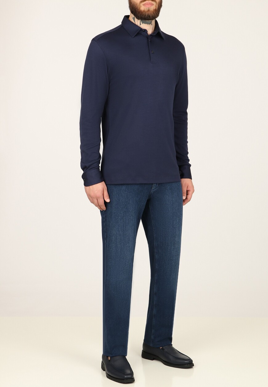 поло длинный рукав  MFW 66030 000 ZS2062 по акции