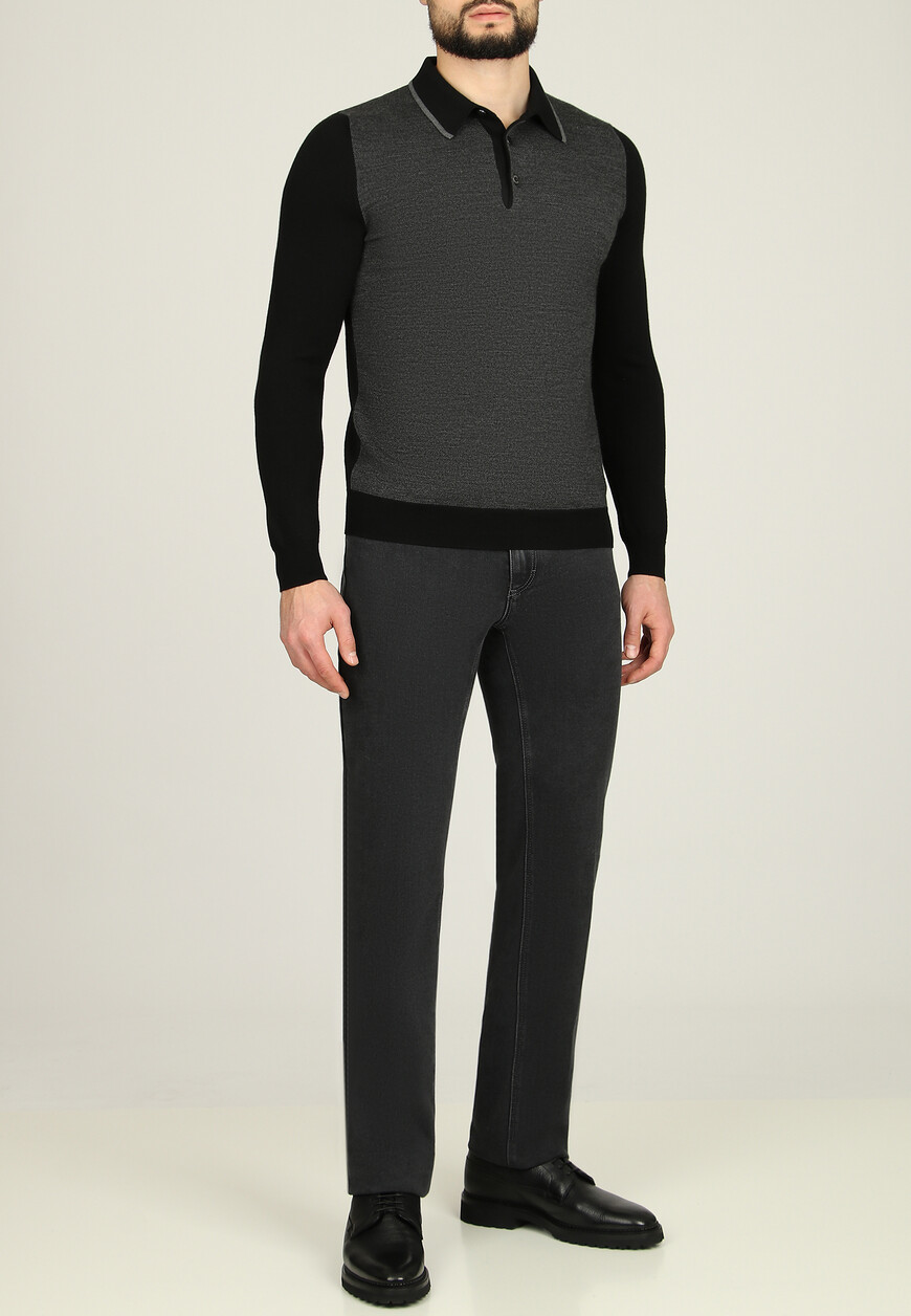 поло длинный рукав  MBY-PB018-FLASH/ML01 по акции