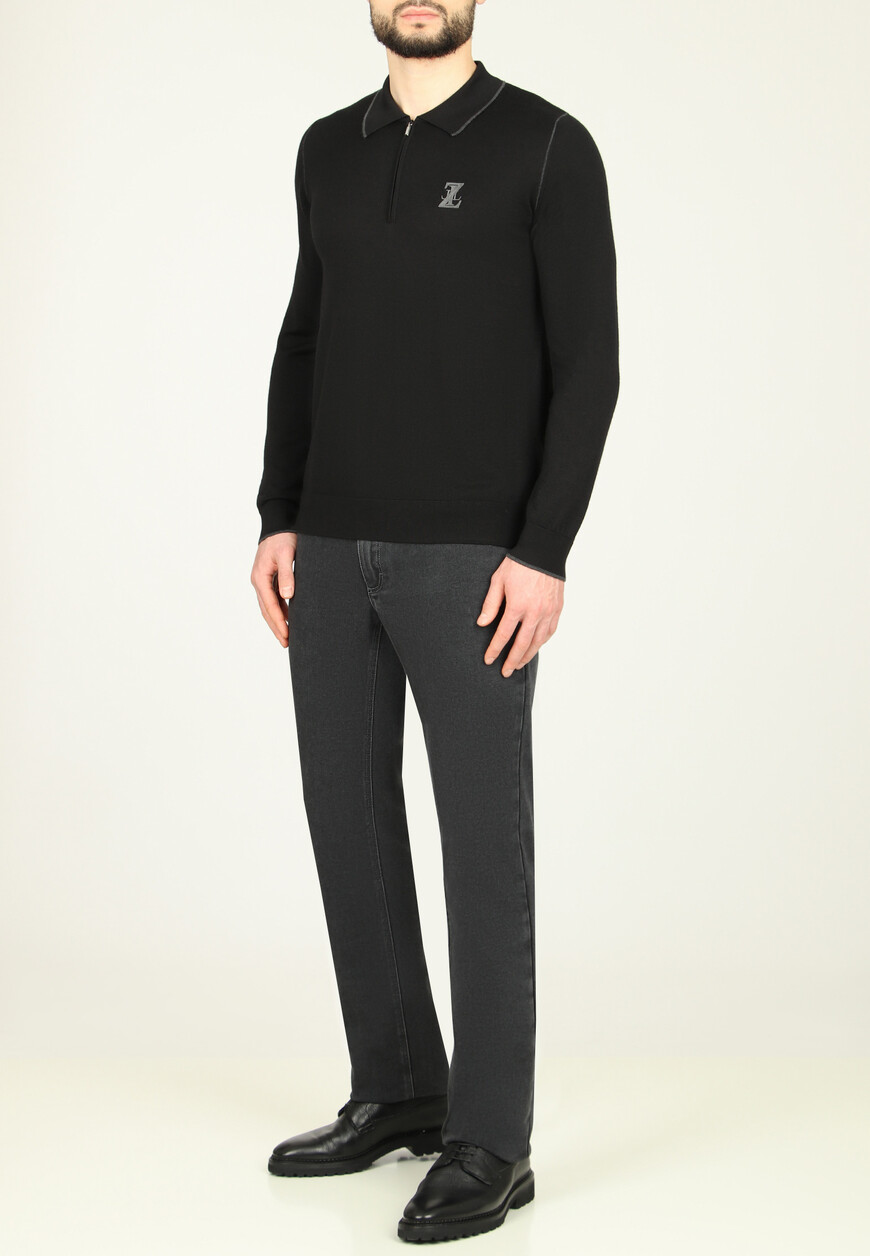 поло длинный рукав  MBY-PZ042-MELA1/ML01 по акции