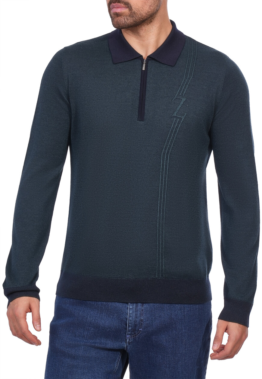 поло длинный рукав  MBY-PZ052-ZLIN1/ML01 купить с доставкой