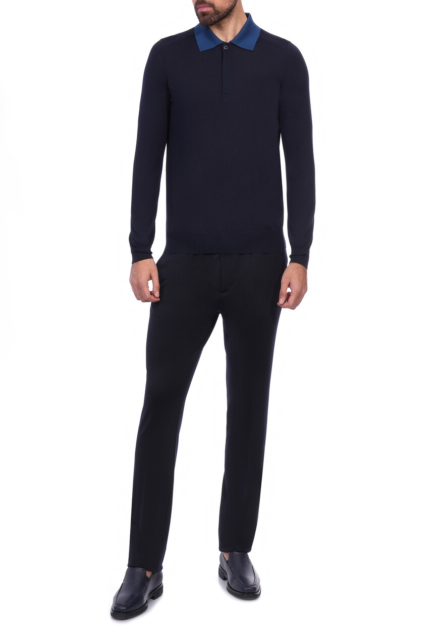 поло длинный рукав  MBY-PZ142-JOSE1/ML01 по акции