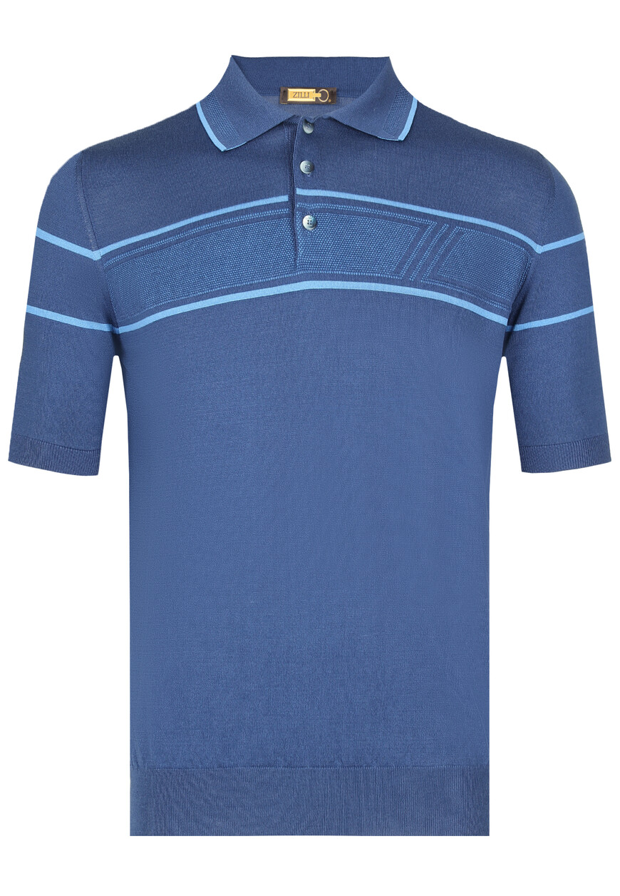 

Поло Zilli, Голубой