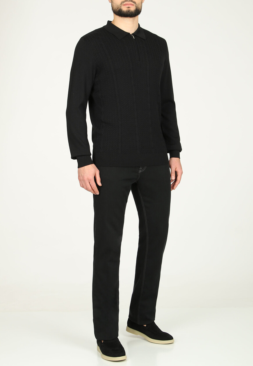 поло длинный рукав  KZP001M0230VBS000 по акции