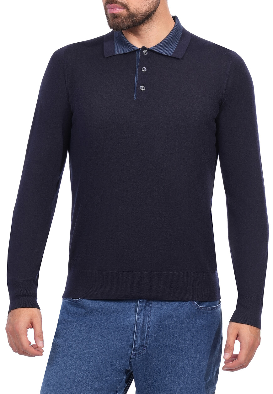 поло длинный рукав  KBP001M0330VBJ000 купить с доставкой