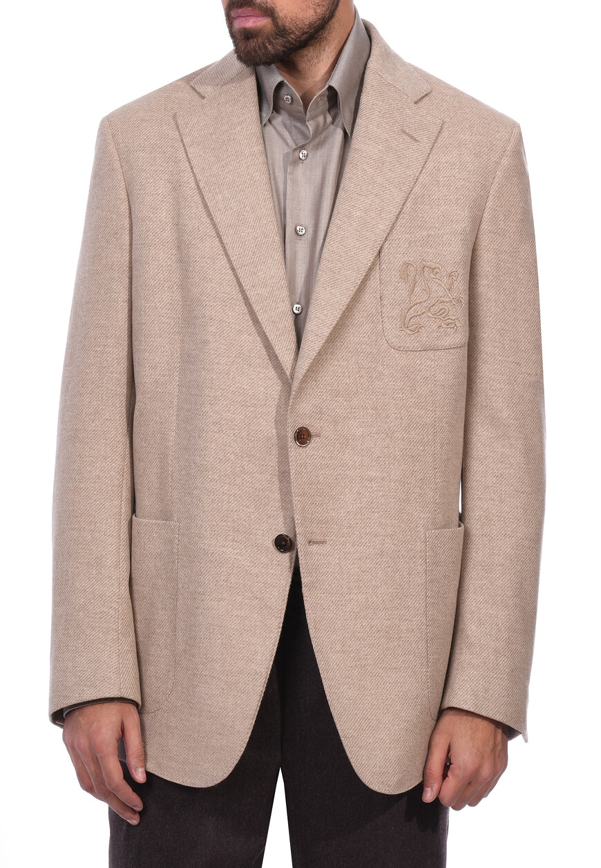 пиджак  из италии вид сбоку