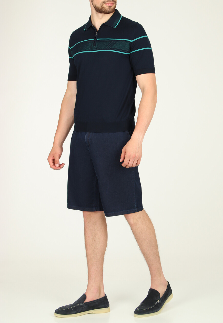 шорты  от бренда zilli вид слева