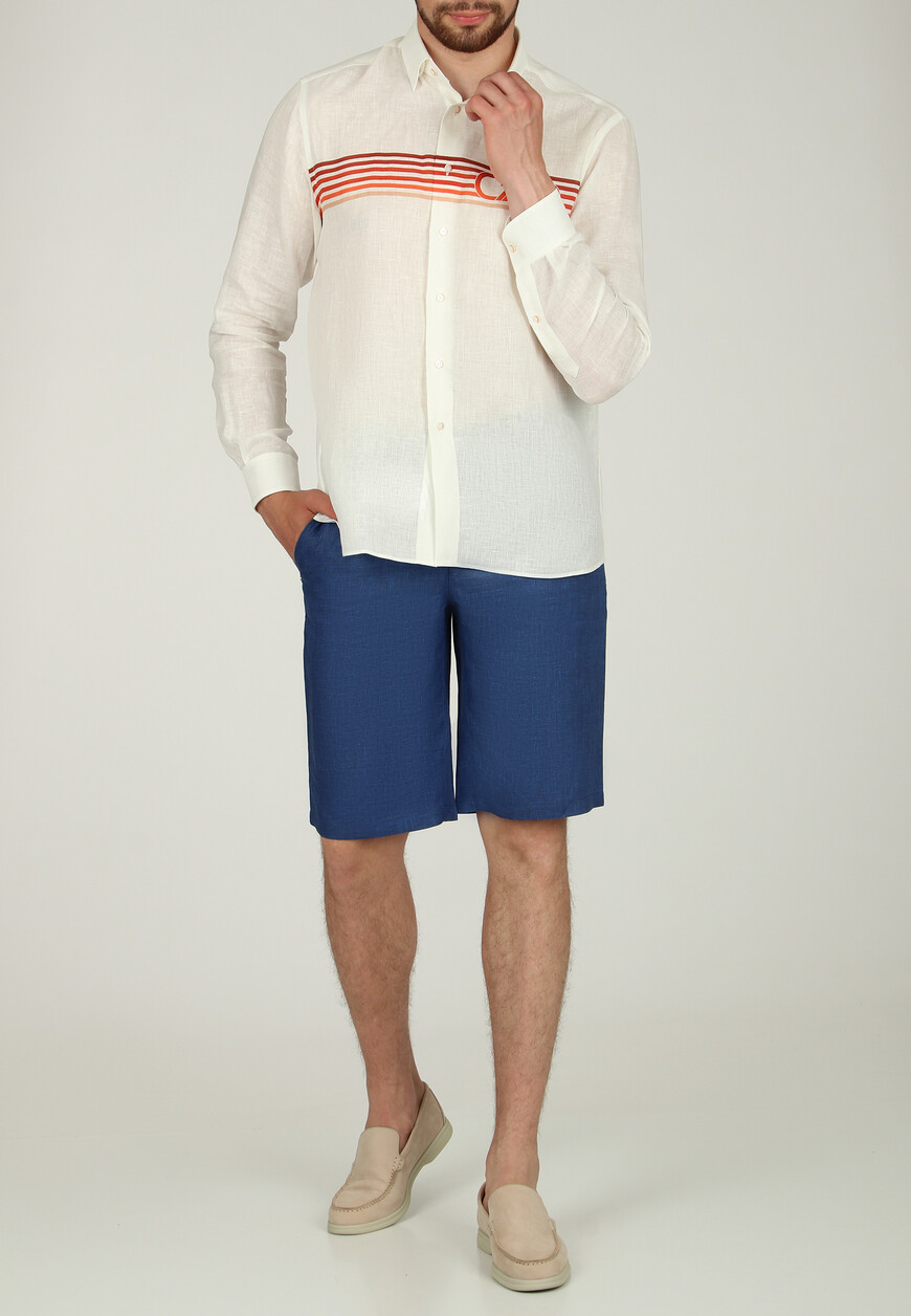 шорты  от бренда zilli вид слева