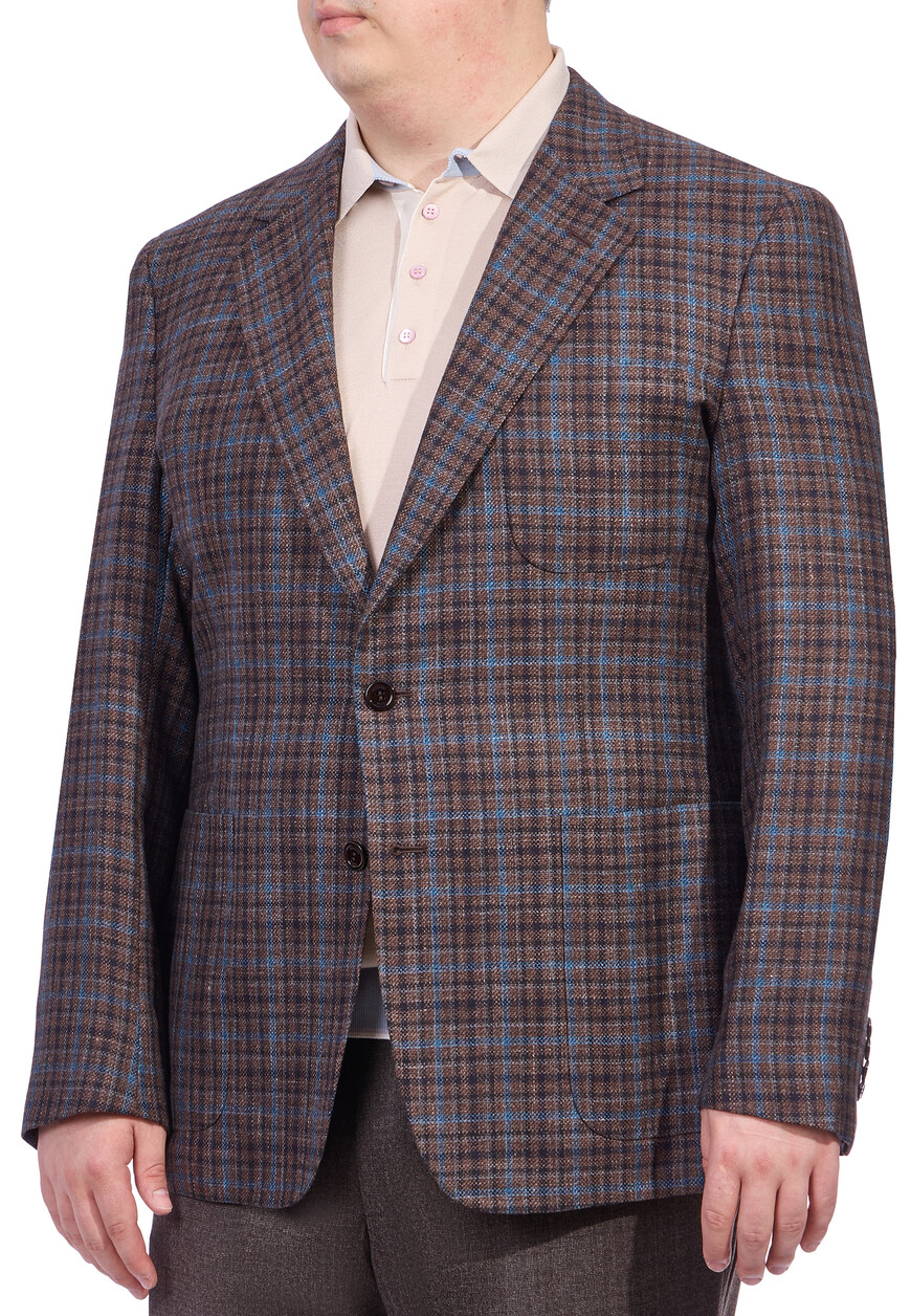 пиджак  из англии вид сбоку