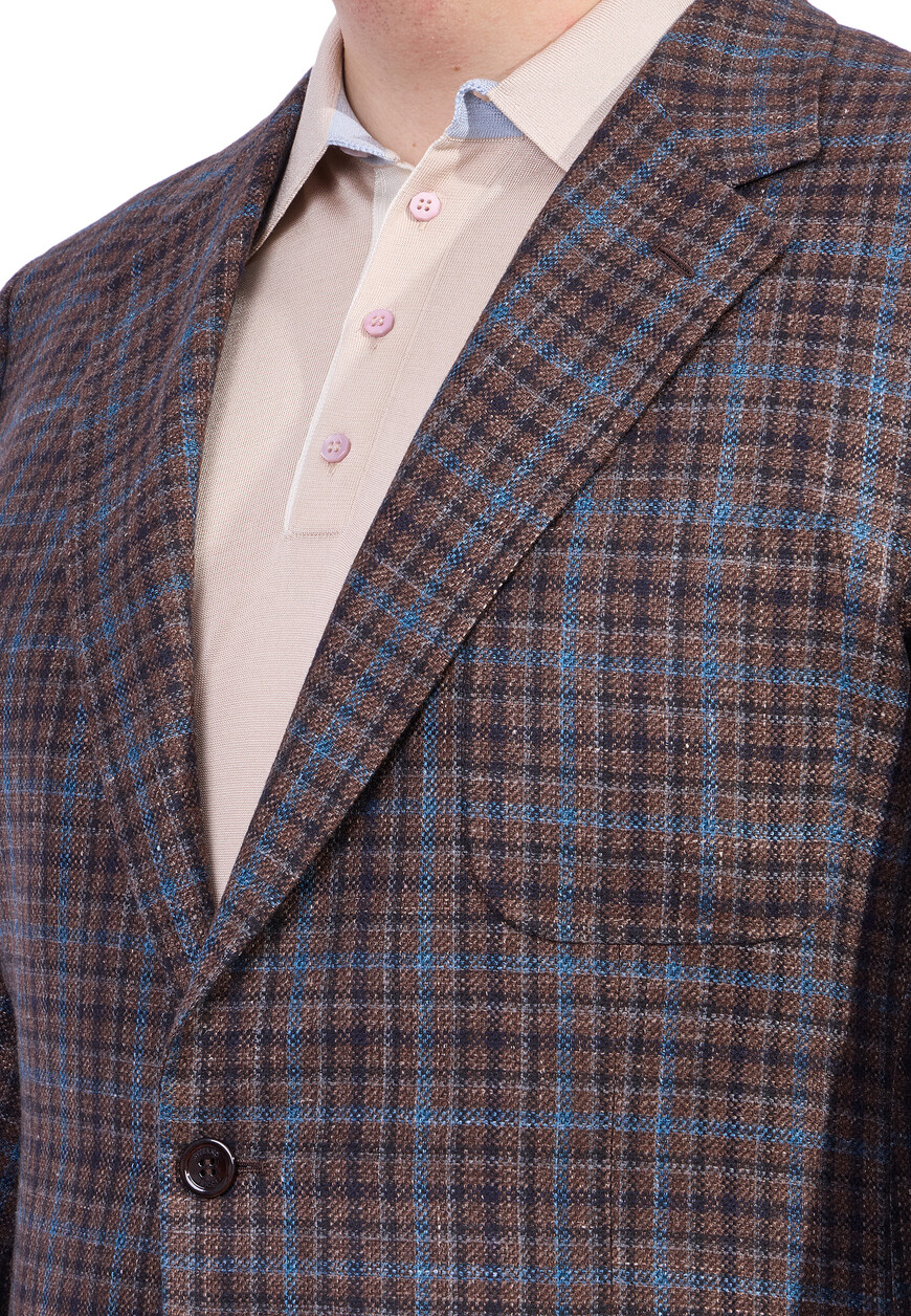 пиджак  из проверенных материалов спереди