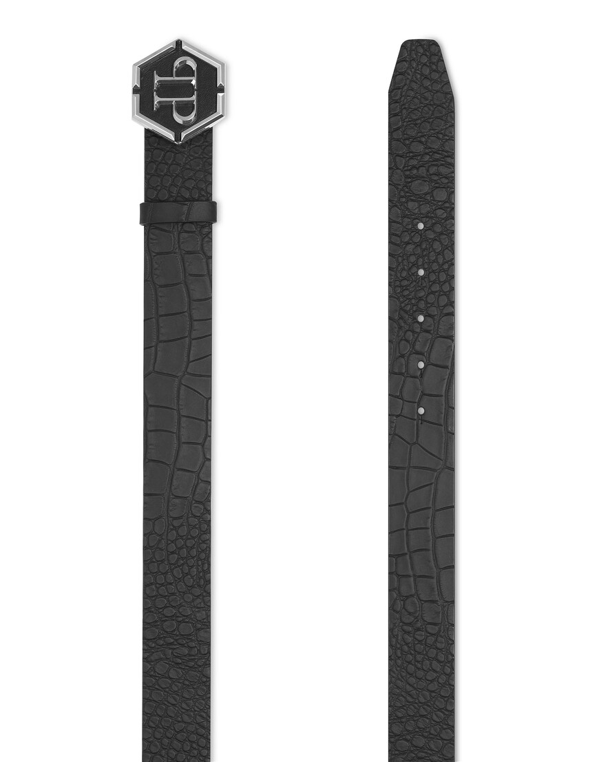 

Ремень Philipp Plein, Черный