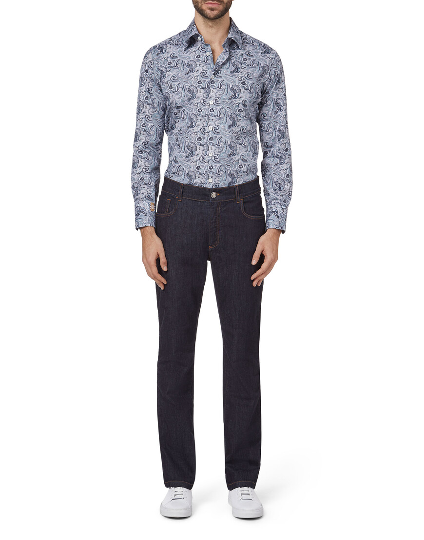 рубашка  B19C-MRP0782-BTE002N_14 со скидкой