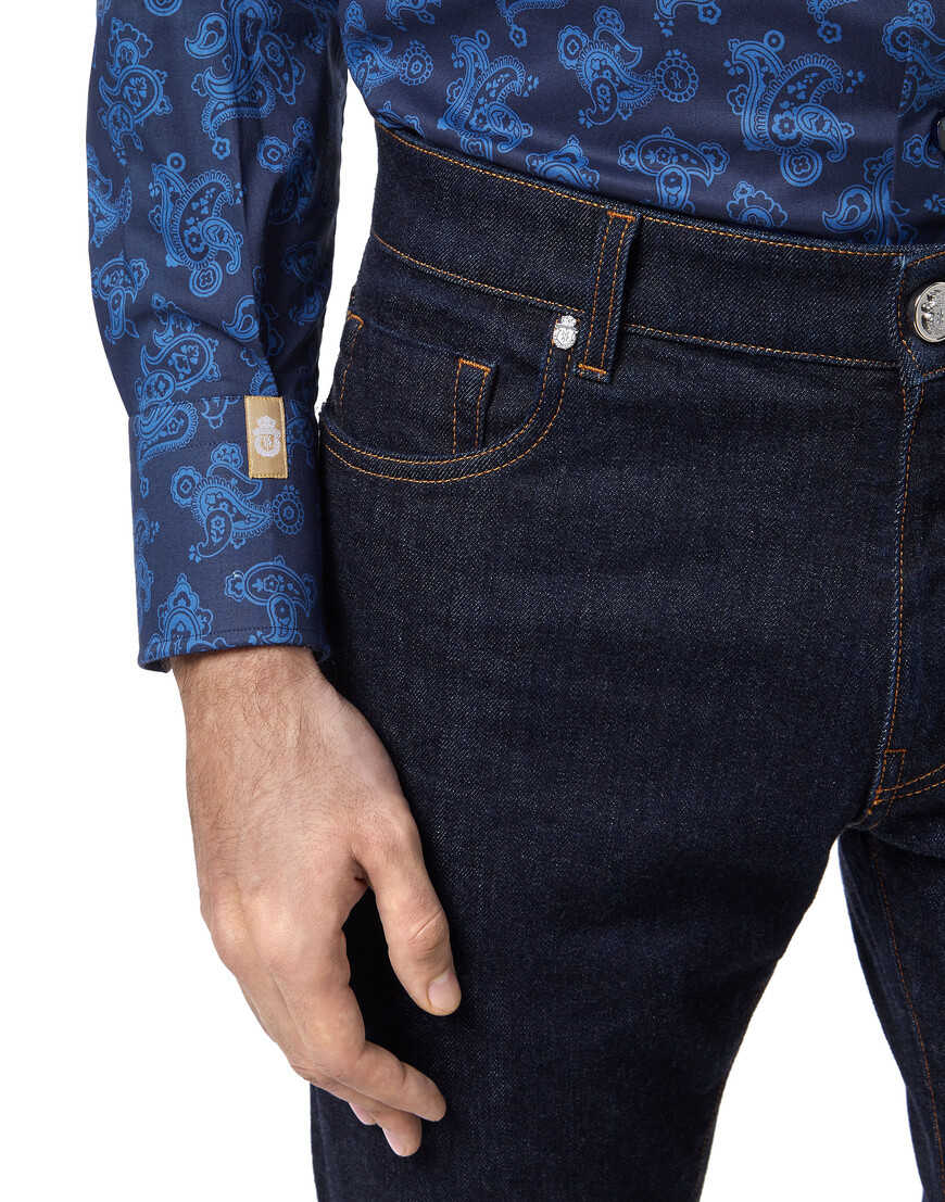 рубашка  I19C-MRP0888-BTE002N_14 со скидкой