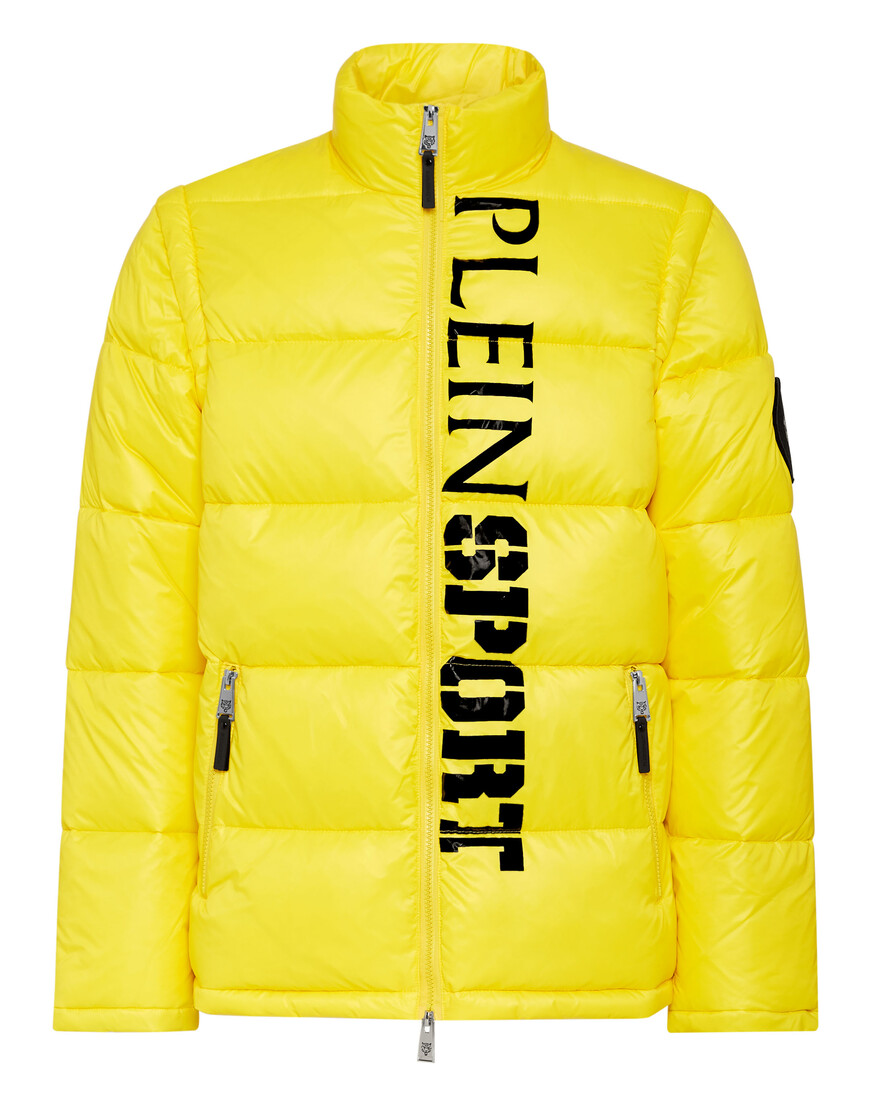 куртка  от бренда plein sport вид слева