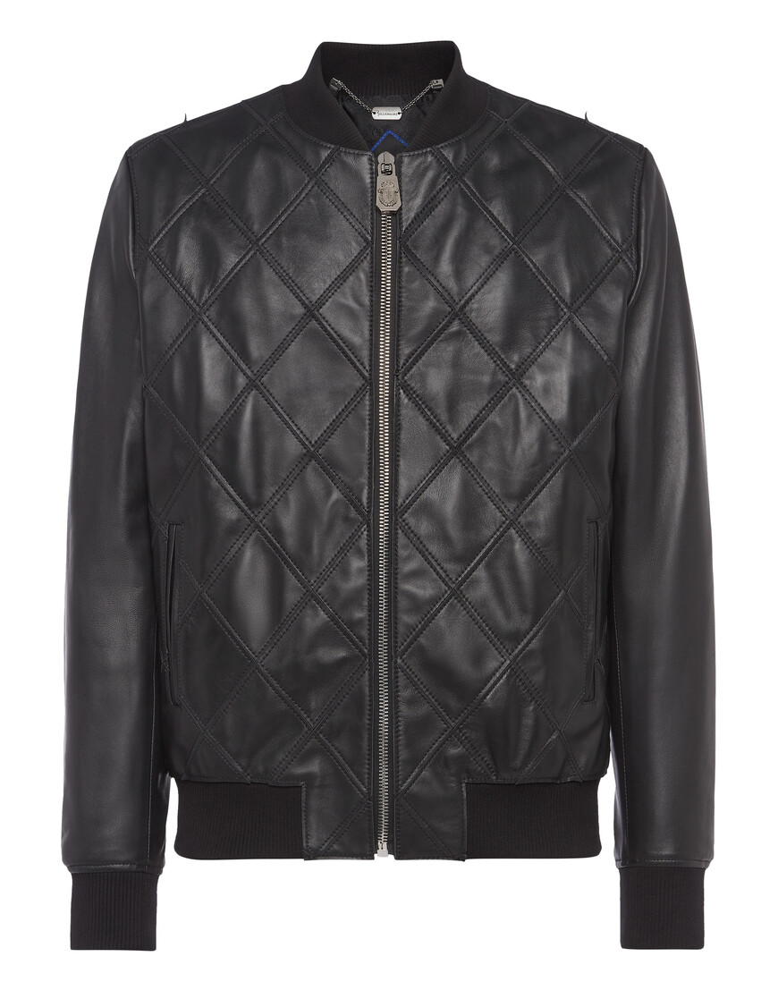 бомбер  от бренда billionaire вид слева