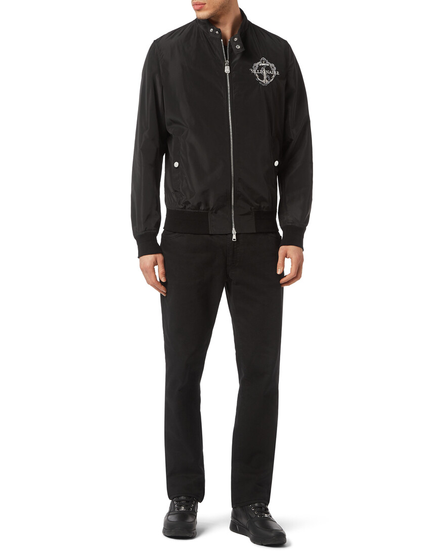 бомбер  из италии вид сбоку