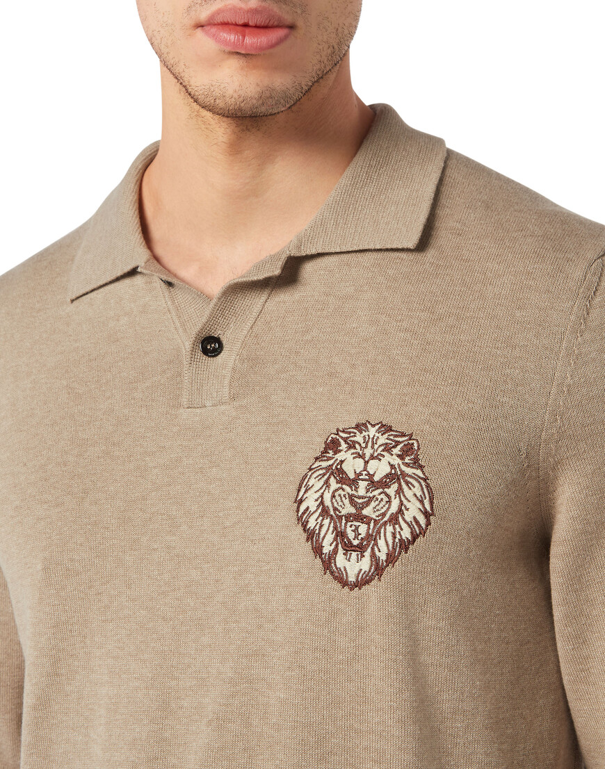 поло с длинным рукавом  IACC-MKK0224-BKN001N_06 по низкой цене