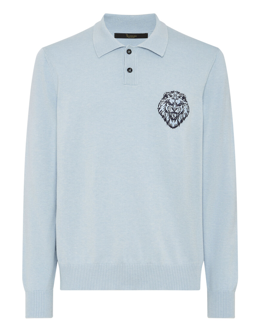 поло с длинным рукавом  IACC-MKK0224-BKN001N_07 по акции