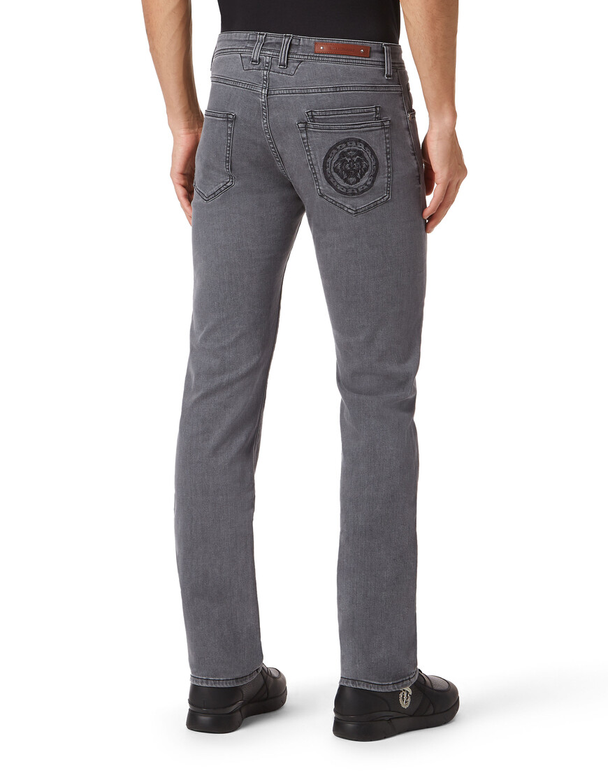 джинсы прямые  WACC-MDT3587-BTE001N_10 фотография