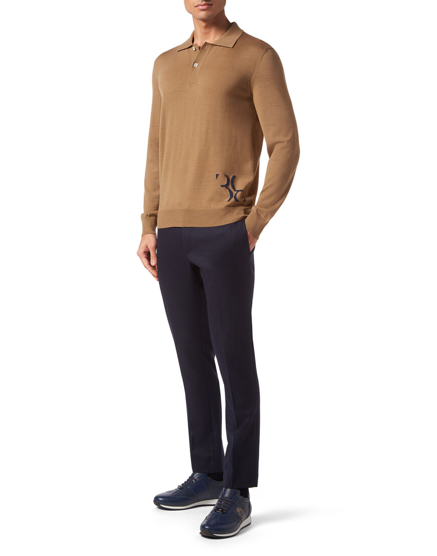 поло с длинным рукавом  WACC-MKK0232-BKN001N_06 купить с доставкой